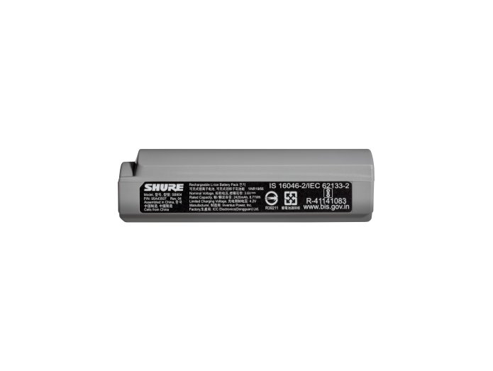 Shure Sb Rechargeable Battery Glxd Individual Parts For The