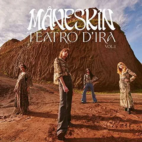 Se Måneskin - Teatro d'ira (Transparent, Coloured Vinyl) hos SoundStoreXL.dk