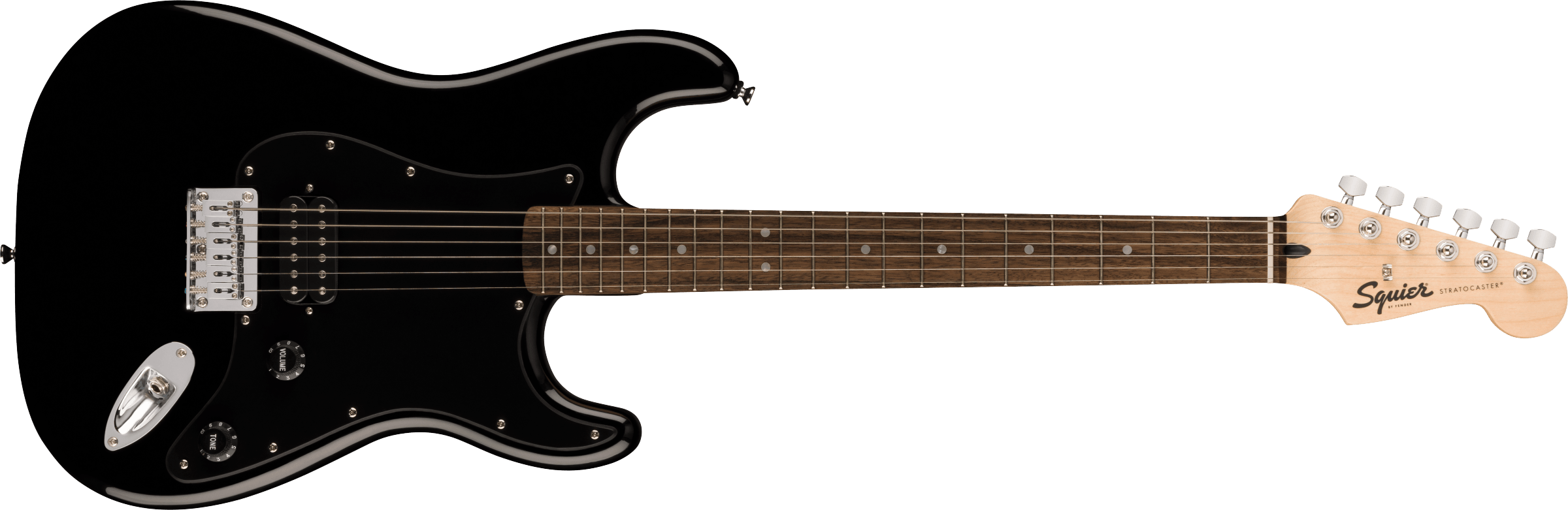 Se Fender Squier Sonic Stratocaster HT H El-guitar (Sort) hos SoundStoreXL.dk