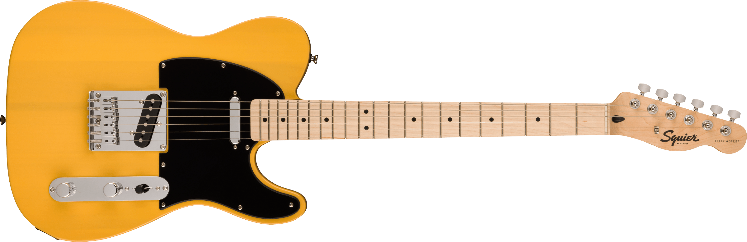 Se Fender Squier Sonic Telecaster El-guitar (Butterscotch Blonde) hos Drum City
