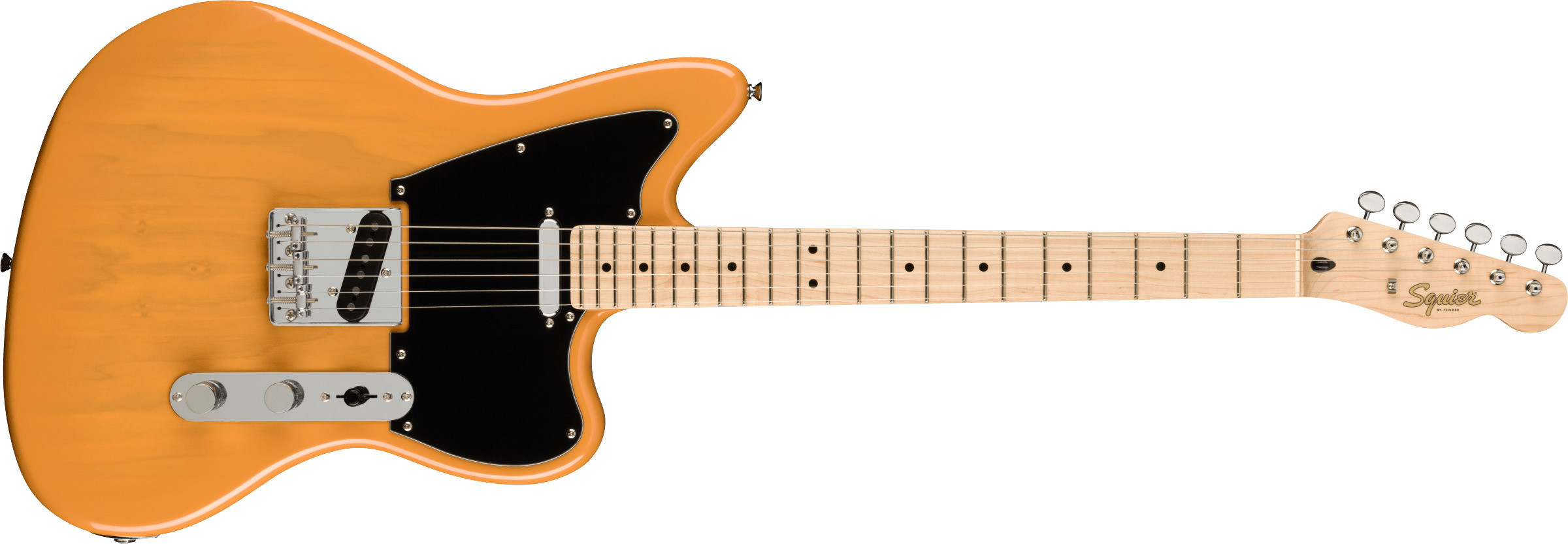 Se Fender Squier Paranormal Offset Telecaster El-guitar (Butterscotch Blonde) hos Drum City