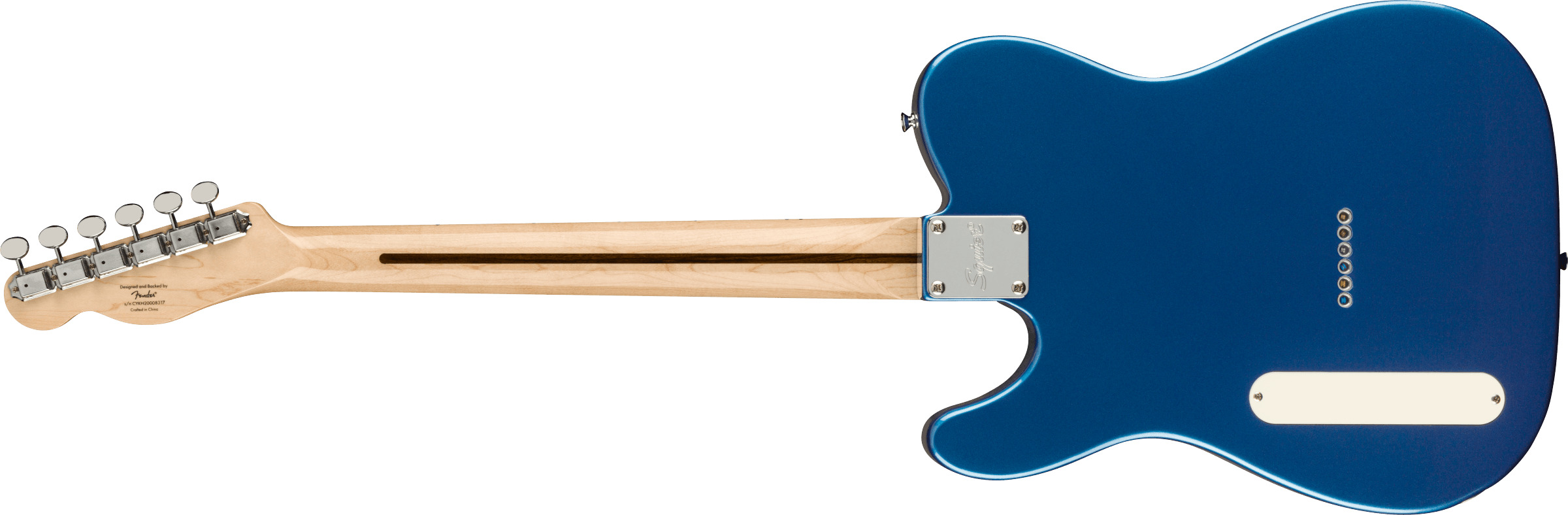 Köp Fender Squier Paranormal Carbonita Telecaster Thinline - Lake Placid  Blue på SoundStoreXL idag