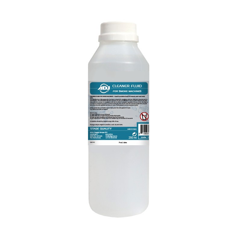 Cleaning fluid for smoke machine, 250 ml.