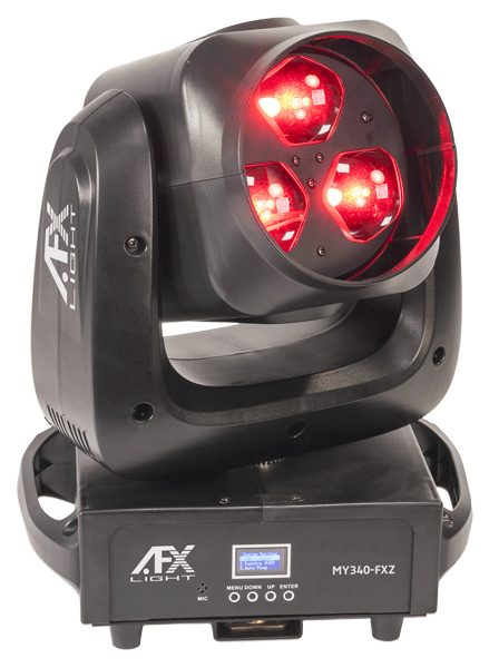 Se AFX LED Moving Head (Wash, Bee Eye) hos Drum City