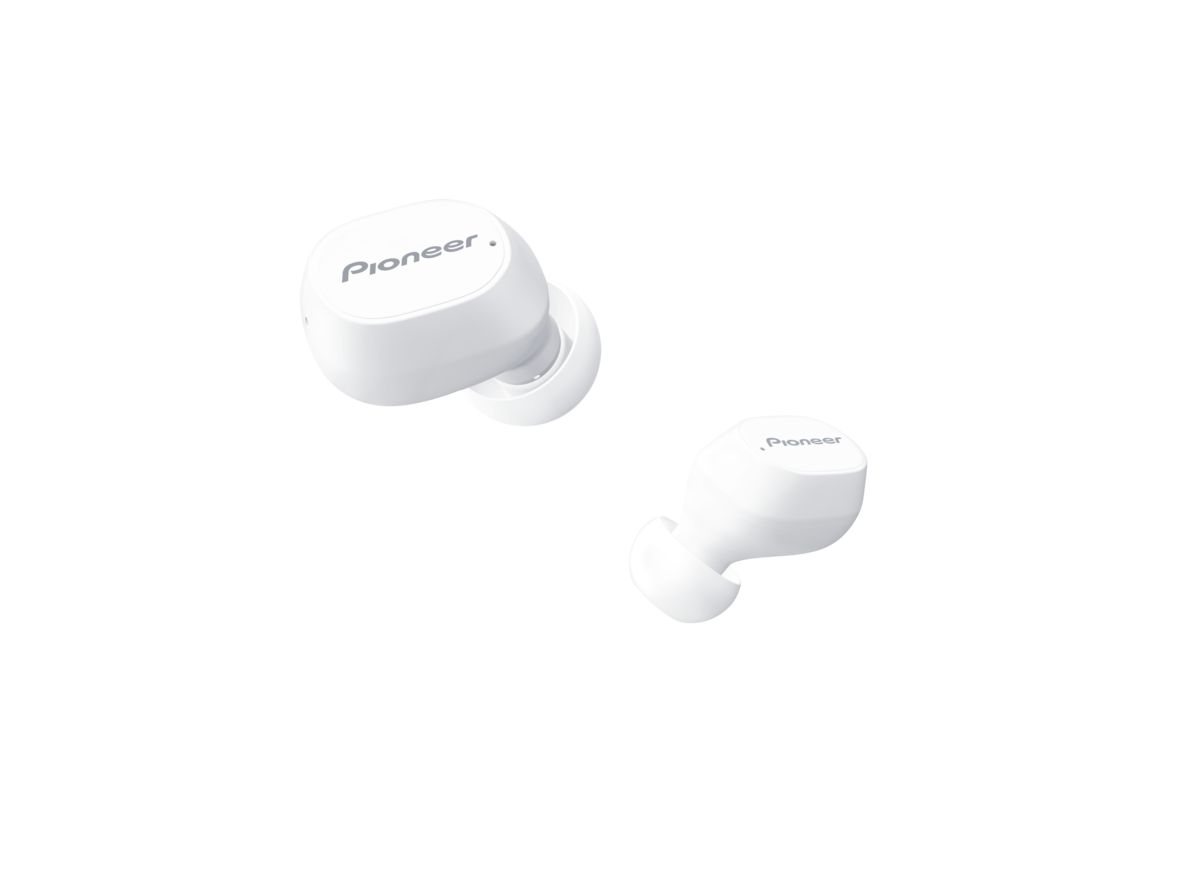 Pioneer SE-C5TW-W trådløse in-ear Bluetooth hodetelefoner