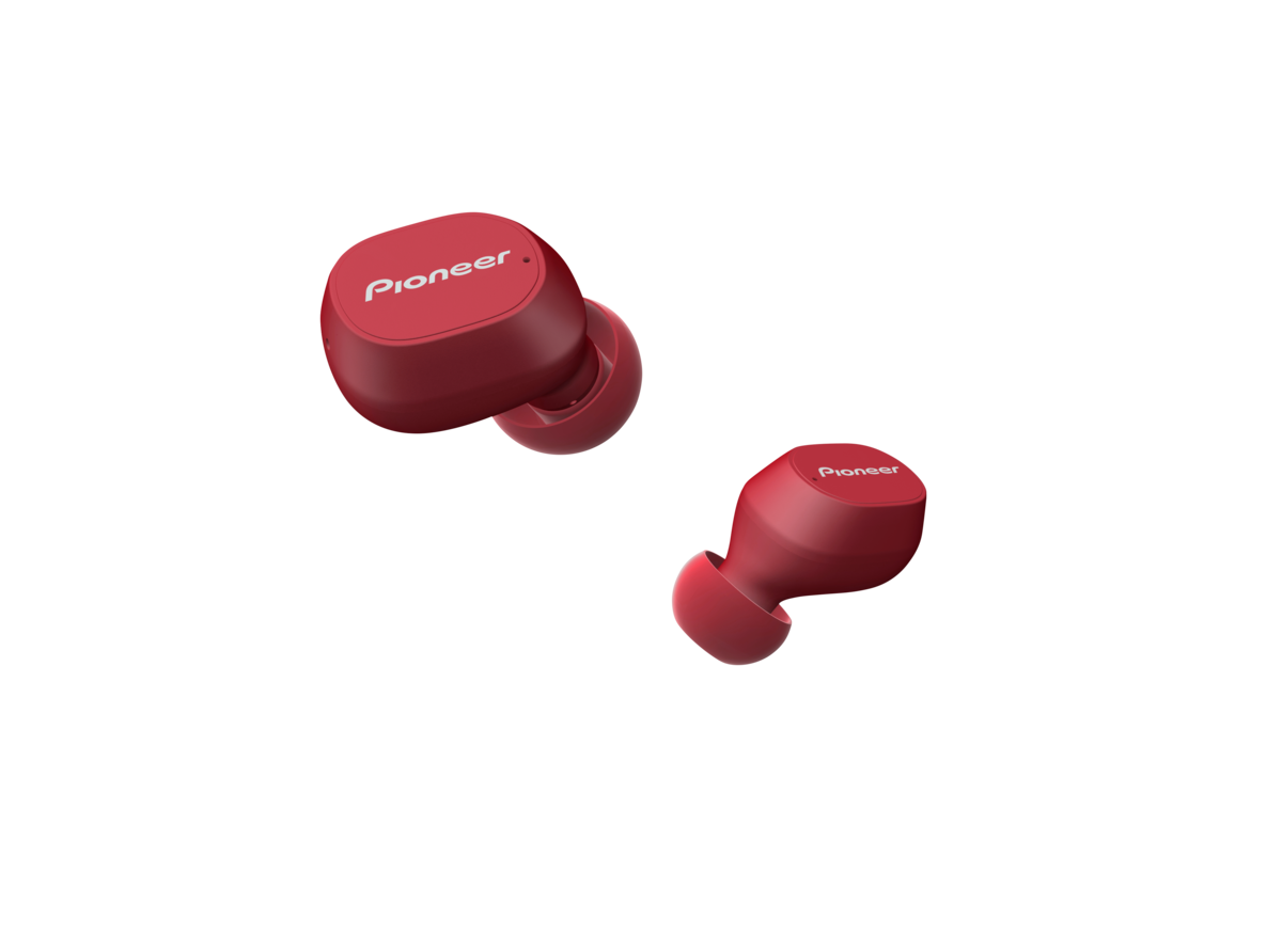 Pioneer SE-C5TW-R Trådløse In-Ear Bluetooth Høretelefoner (Rød)