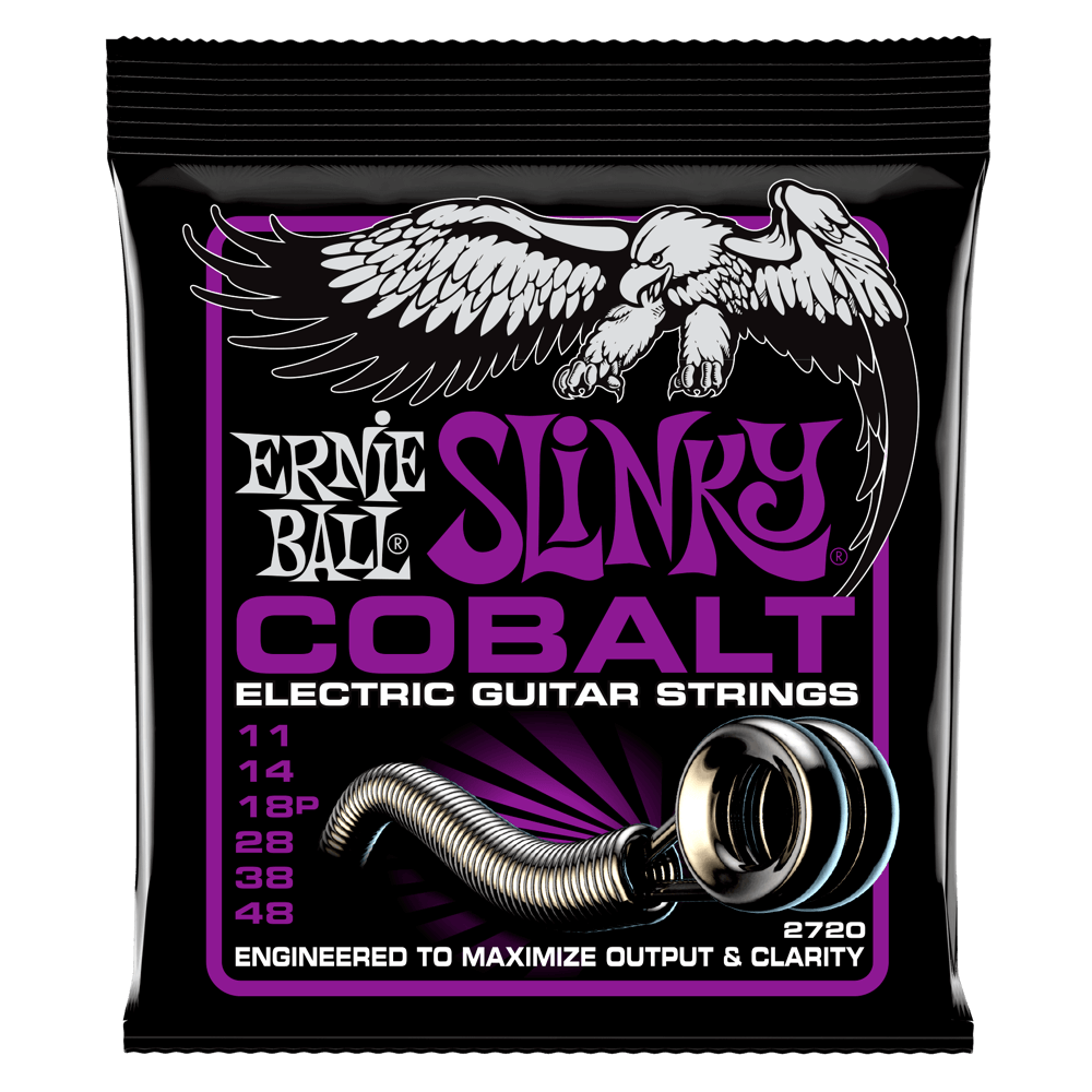 Ernie Ball Slinky Cobalt Guitarstrenge (El-Guitar) Super Slinky 009-042
