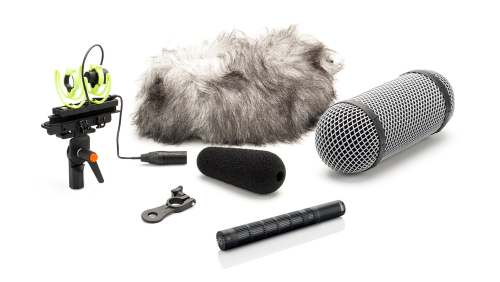 DPA 4017C Kompakt Shotgun Mikrofon med Rycote mikrofoner - DrumCity.dk