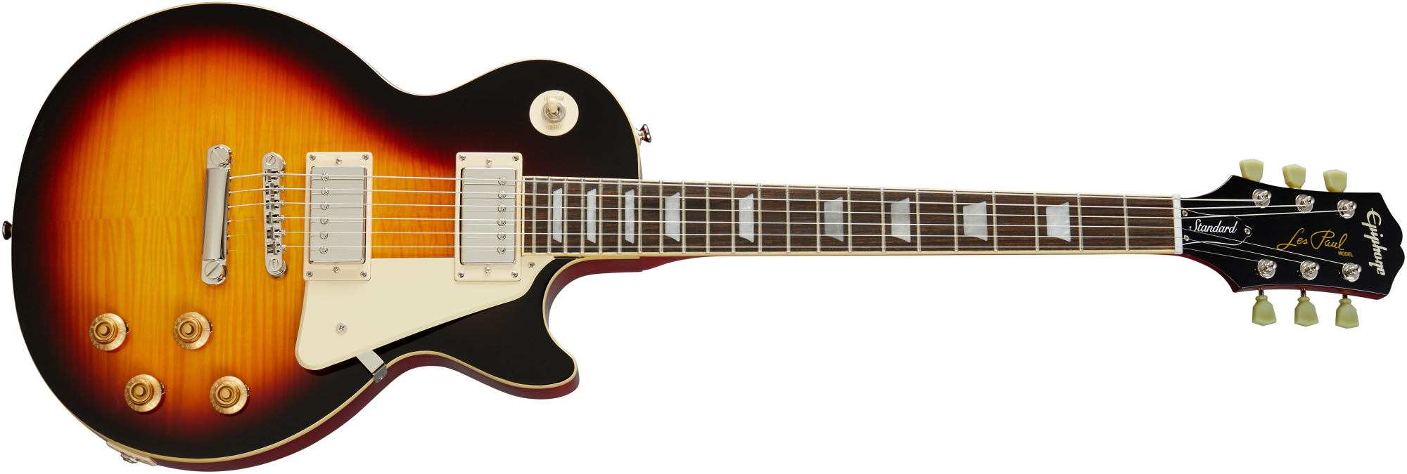 Se Epiphone Les Paul Standard '50s El-guitar (Vintage Sunburst Satin) hos Drum City
