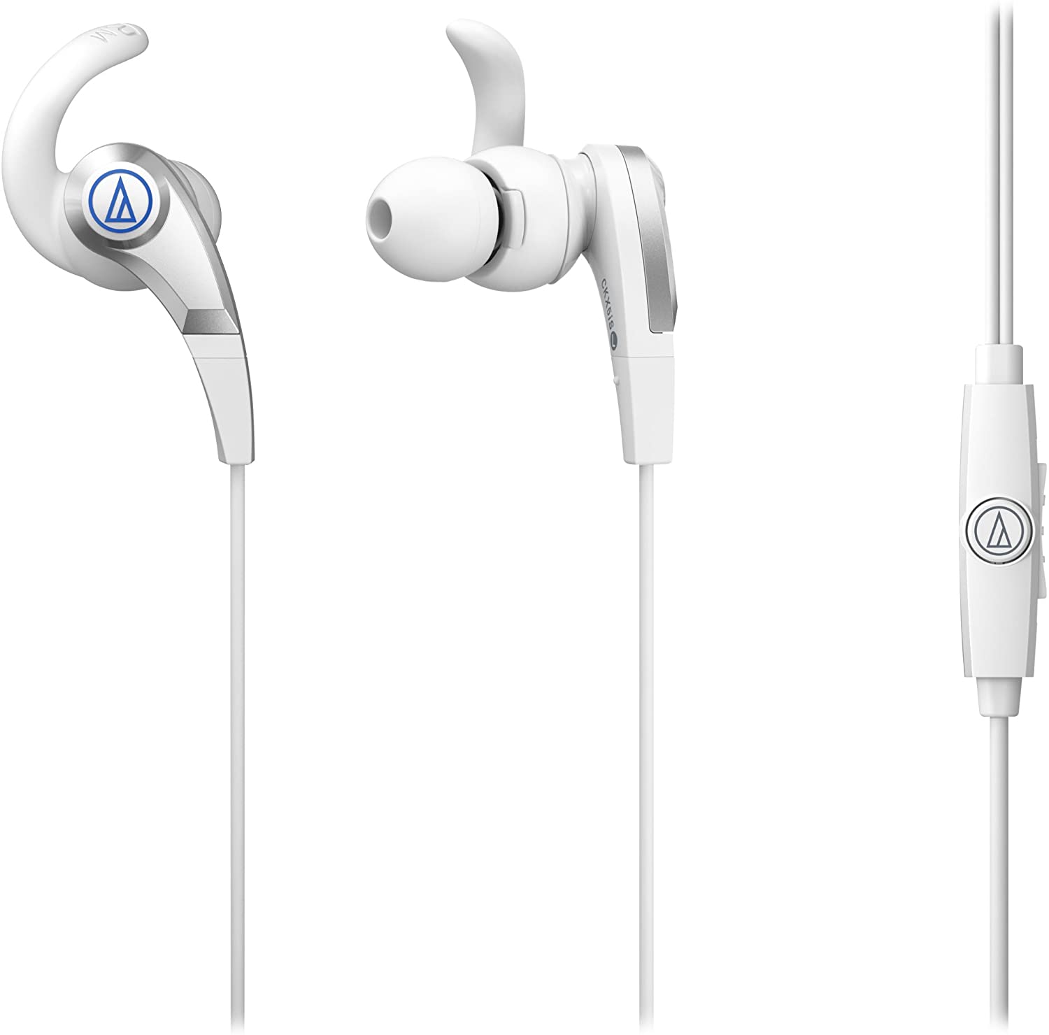 Se Audio-Technica ATH-CKX5iS In-Ear Hovedtelefoner (Hvid) hos Drum City