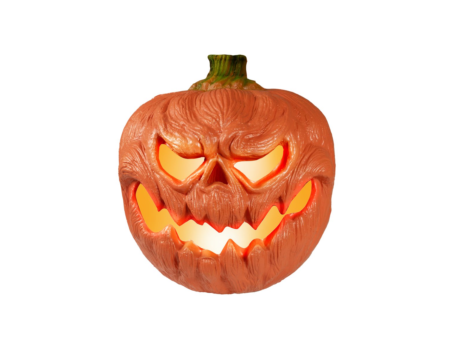 Halloween pumpkin with LED 18cm