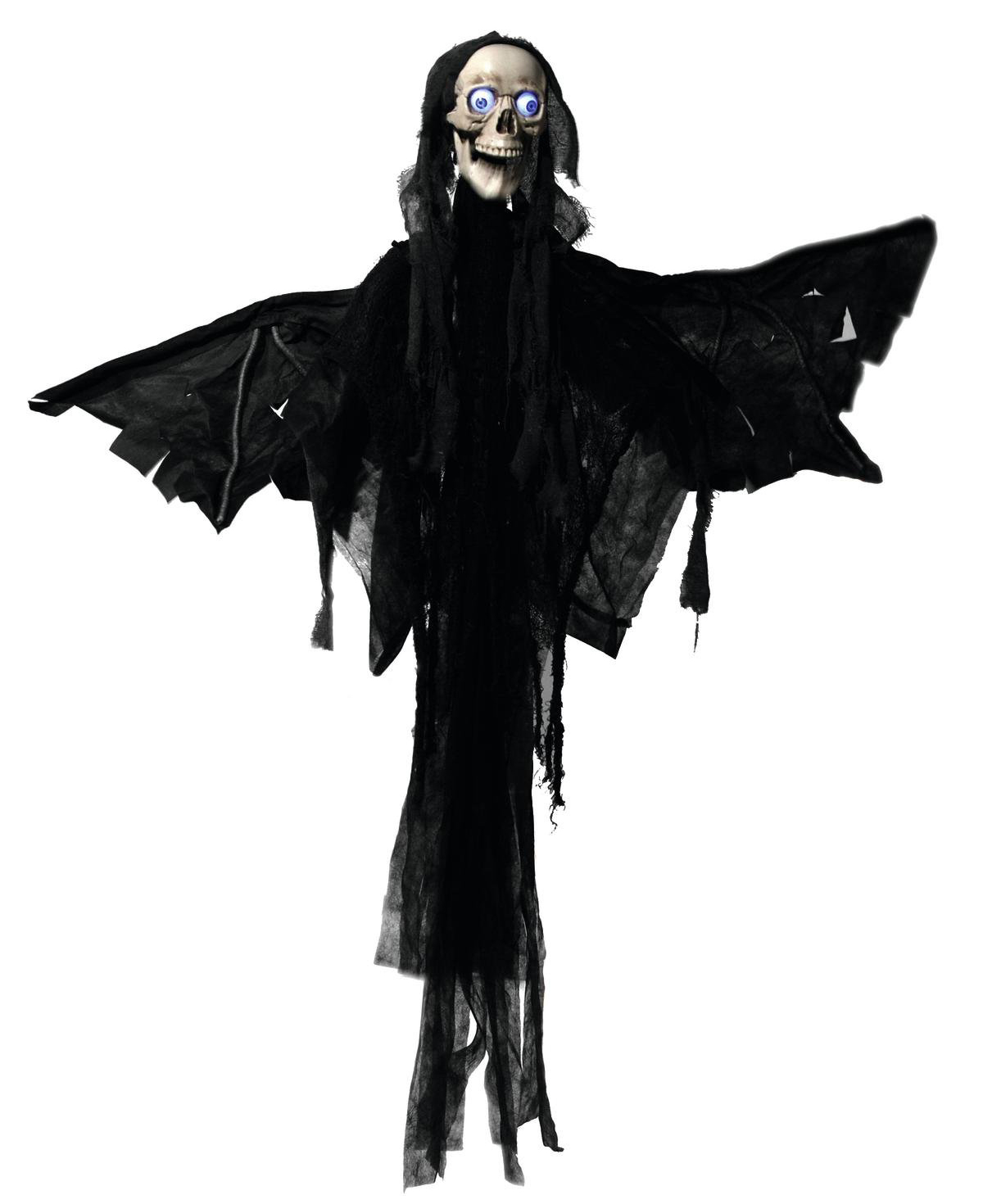 Se Halloween figur, dødens engel, 165cm hos Drum City