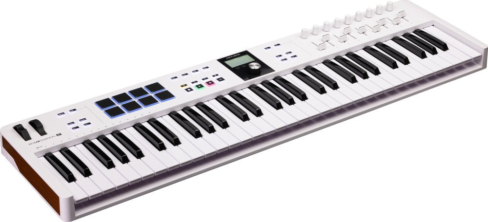 Billede af Arturia KeyLab Essential MK3-61 MIDI-Keyboard (Hvid)