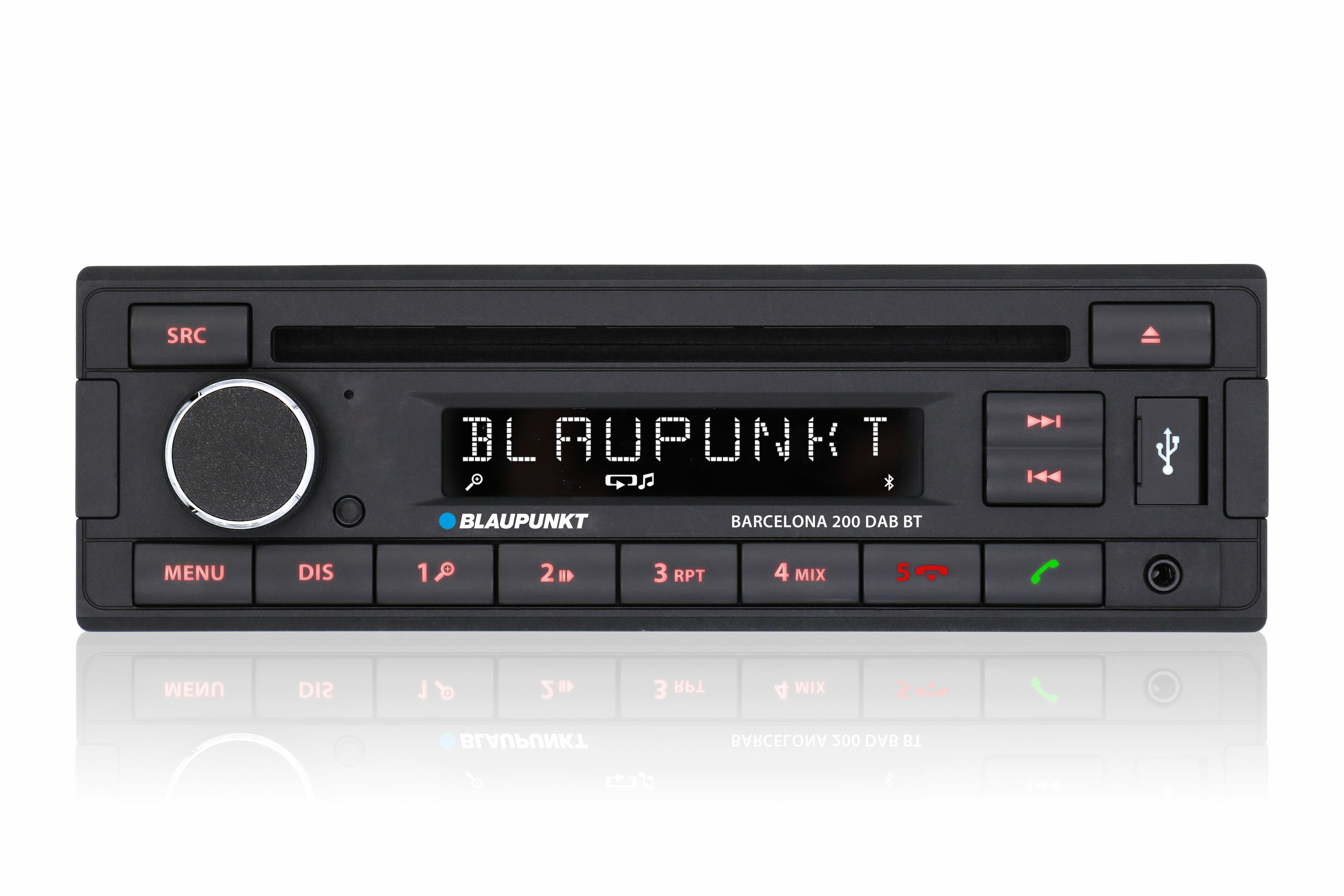 Blaupunkt Barcelona 200 Bilradio med FM, DAB+ og Bluetooth