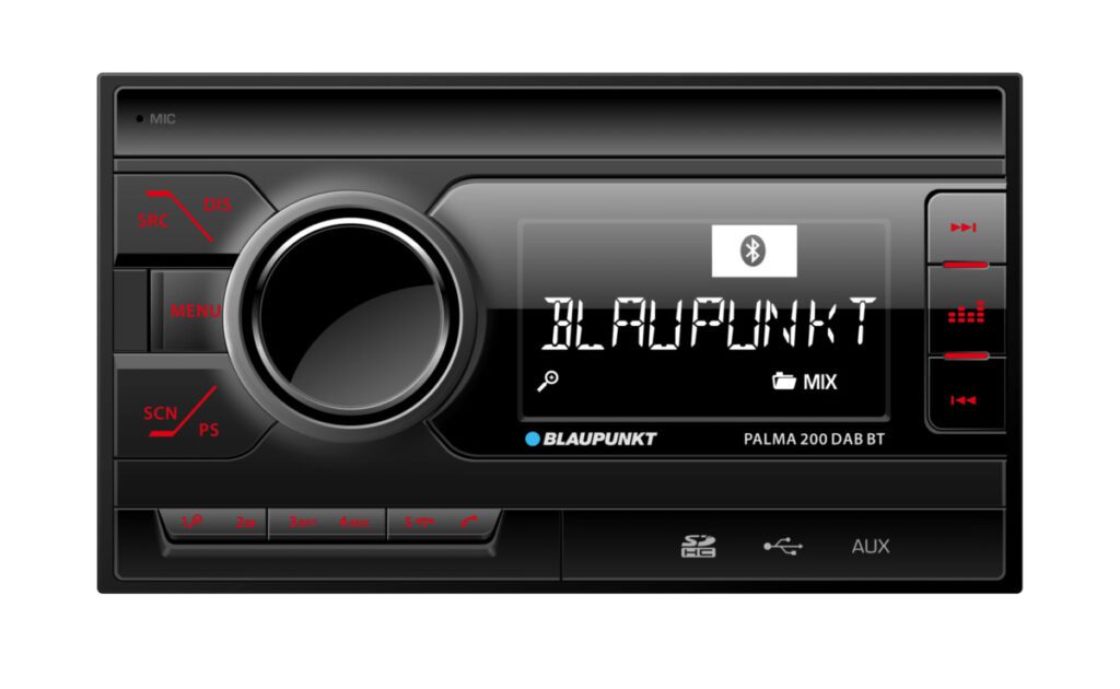 Se Blaupunkt Palma 200 Bilradio m. DAB+ og Bluetooth hos Drum City