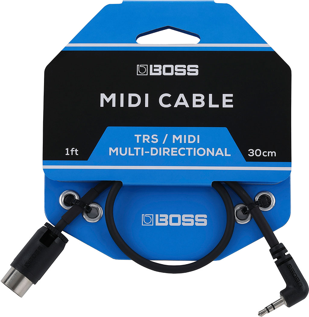 Boss BMIDI-1-35 TRS til MIDI adapter kabel (30cm)