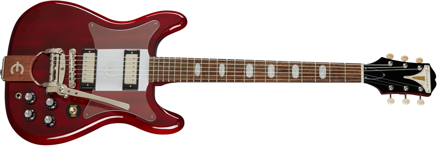 Billede af Epiphone Crestwood Custom Tremotone El-guitar (Cherry)