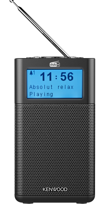 Se Kenwood CR-M10DAB-B FM,DAB+, Bluetooth Radio (Sort) hos Drum City