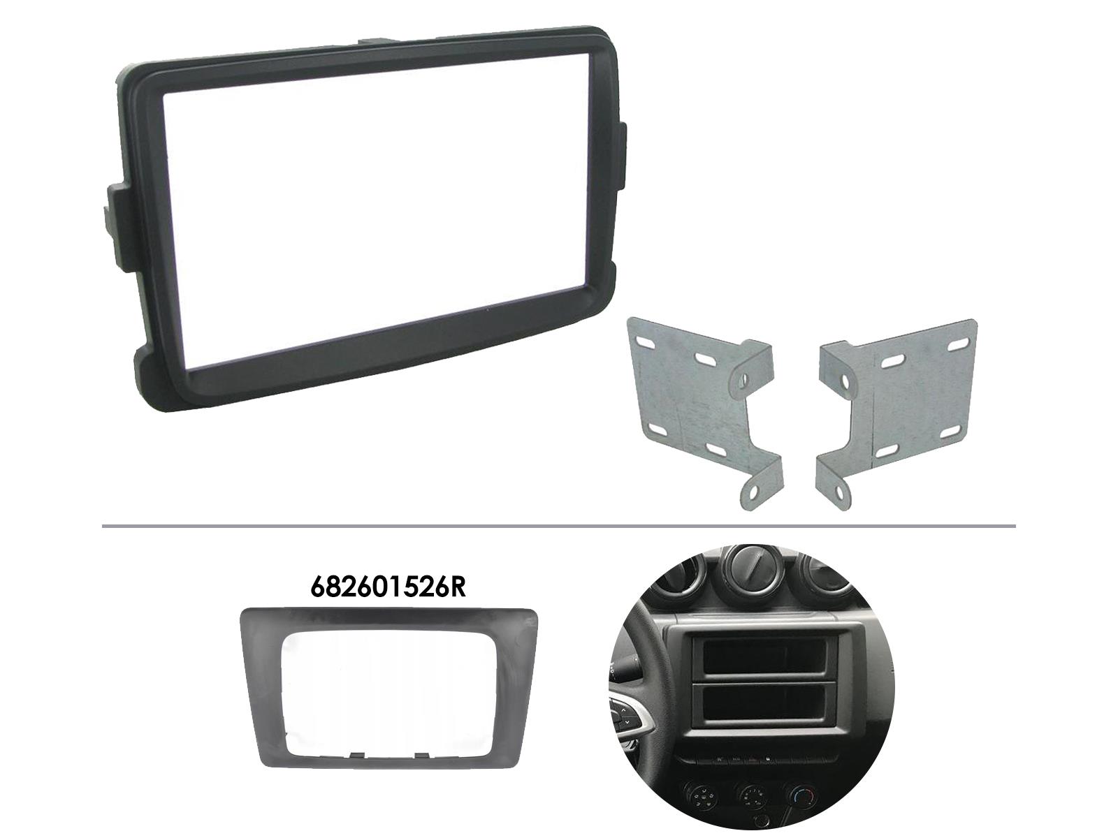21CT23DC08 2-DIN Ramme for Dacia