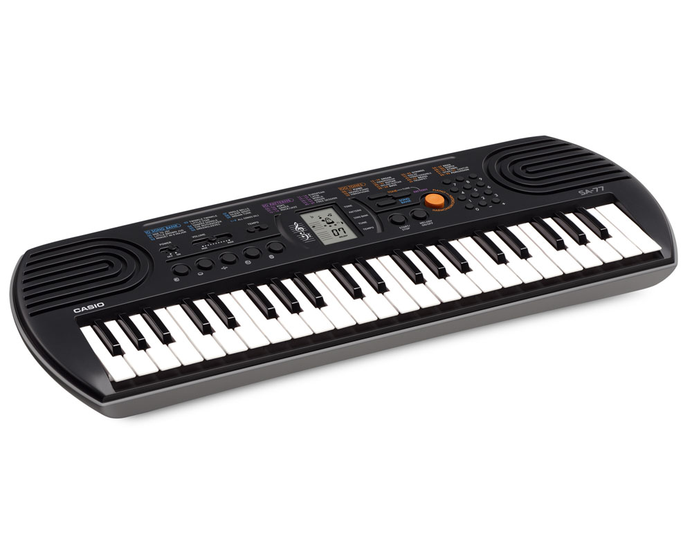 Casio SA-77 Keyboard (Sort)