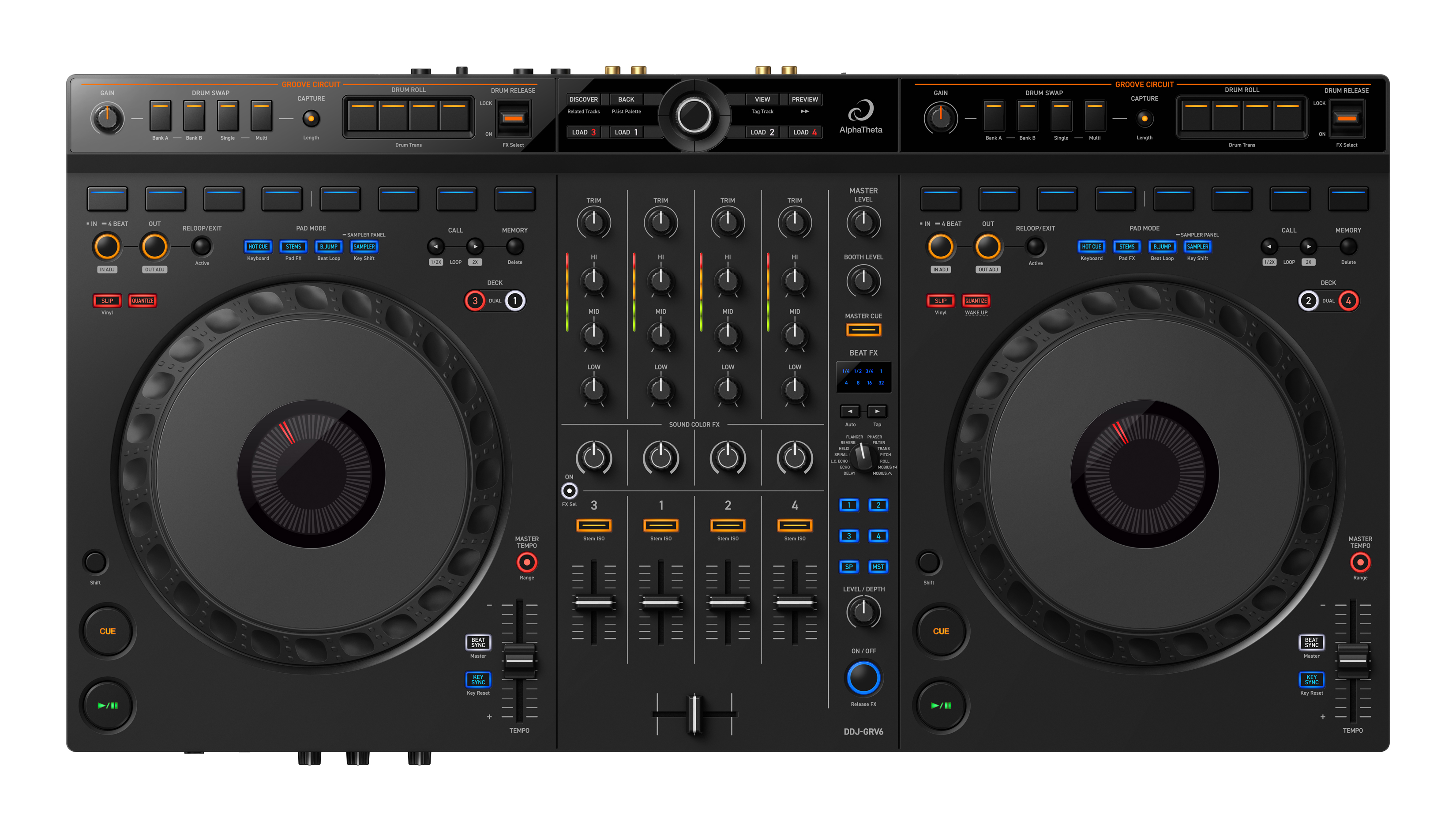 AlphaTheta DDJ-GRV6