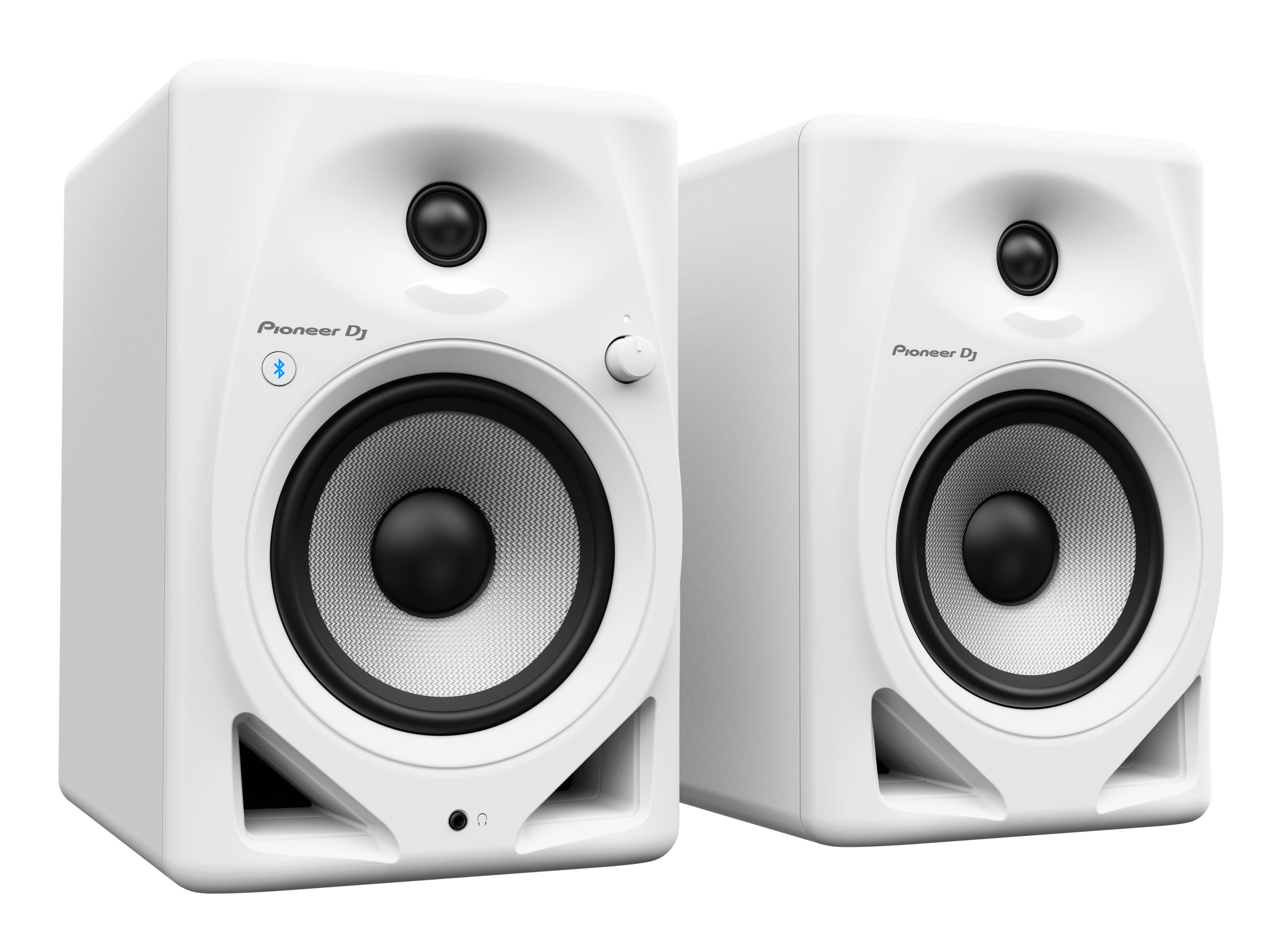 Pioneer DJ DM-50D-BT-W Studie Monitors m. Bluetooth (Hvid)
