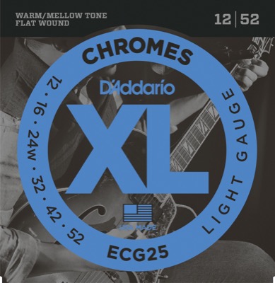 Billede af Daddario ECG25 Guitarstrenge (Light, 12-52) hos Drum City