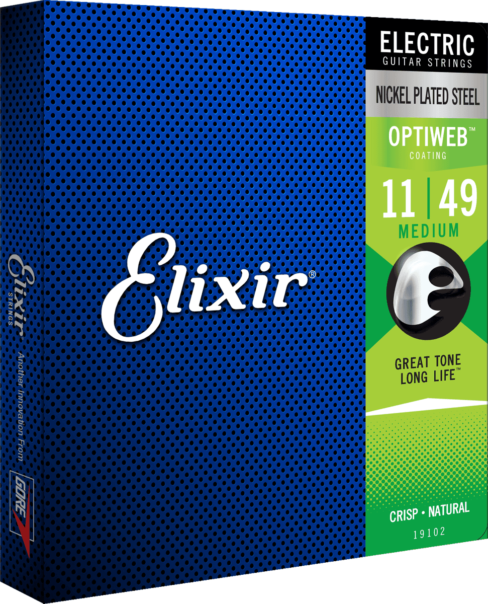 Elixir Optiweb Guitarstrenge (Medium, 11-49)