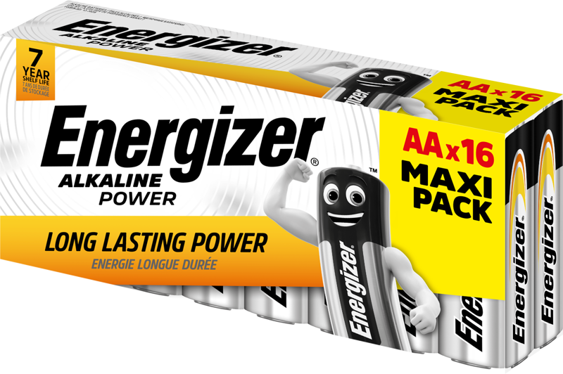 Billede af Energizer Power AA Batterier (16 stk) hos Drum City