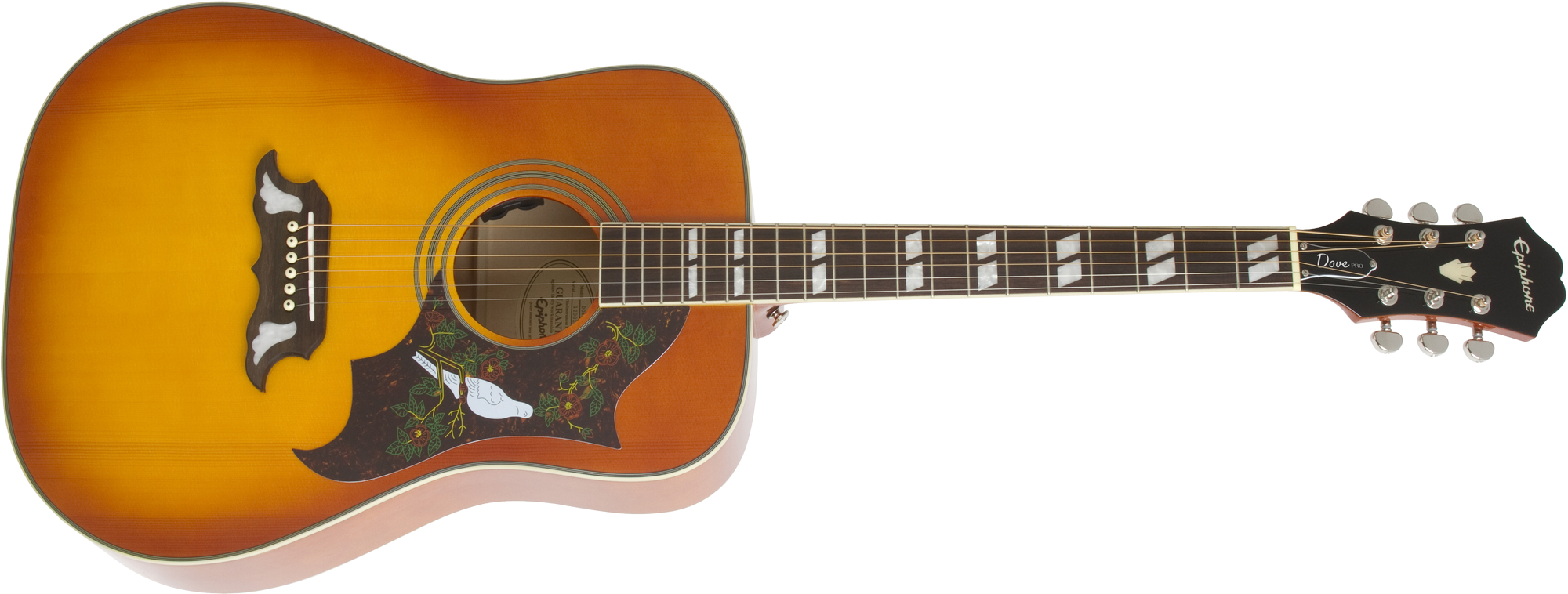 8: Epiphone Dove Studio Western Guitar (Violinburst)