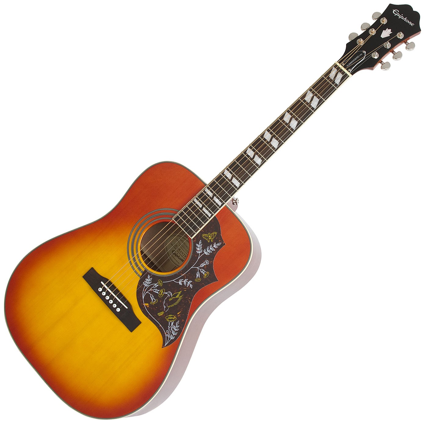 Epiphone Hummingbird Studio Western Guitar (Faded Cherry)