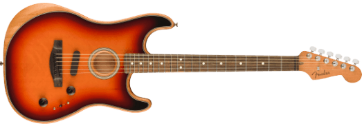 Fender American Acoustasonic Stratocaster elektrisk gitar
