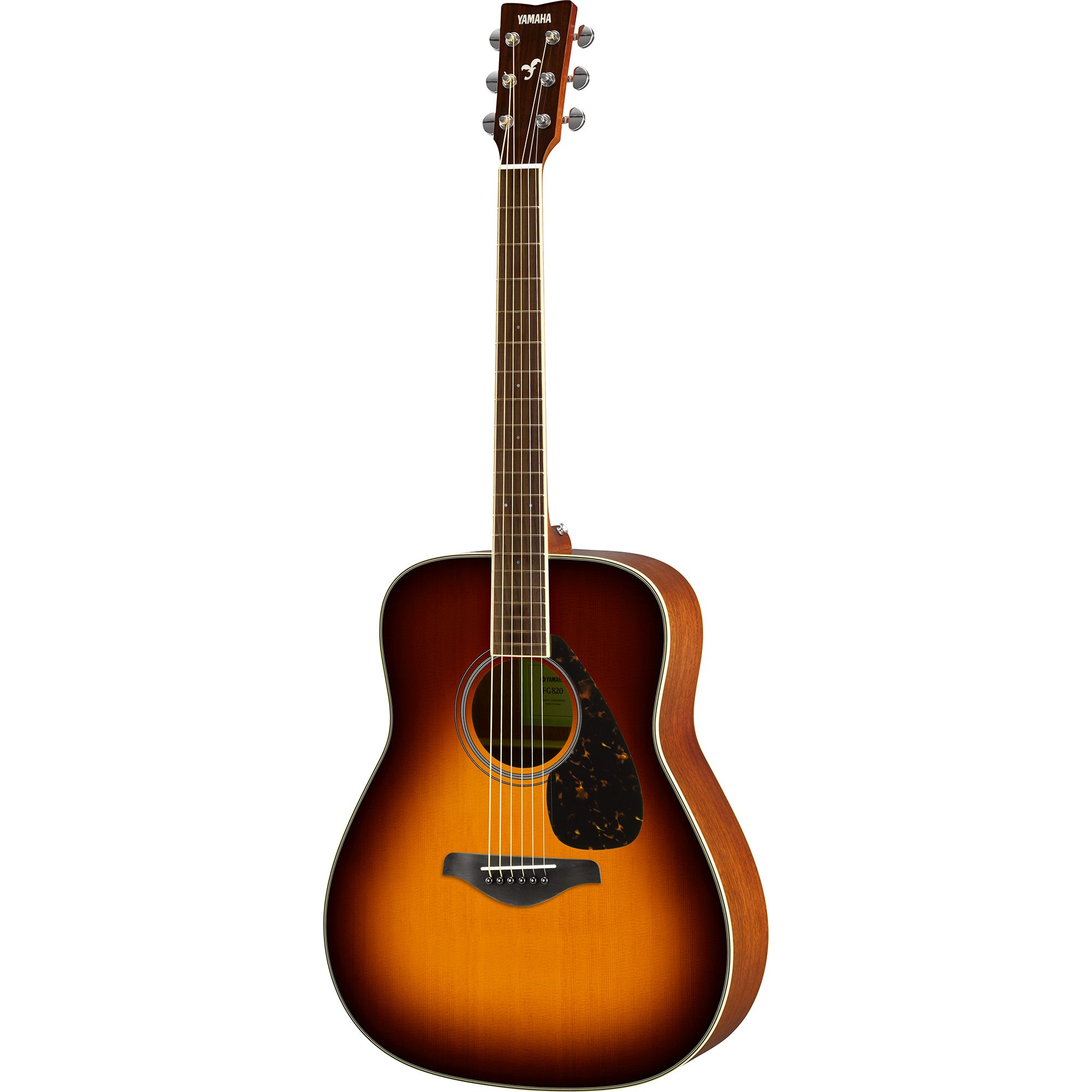 Yamaha FG820 BSBII Western Guitar (Brown Sunburst)