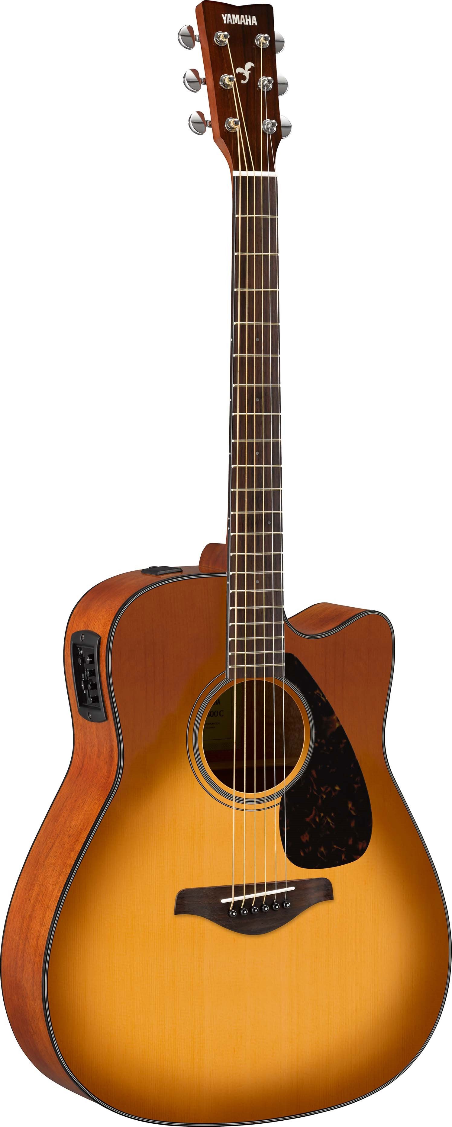 Billede af Yamaha FGX800C Western Guitar (Sandburst) hos Drum City
