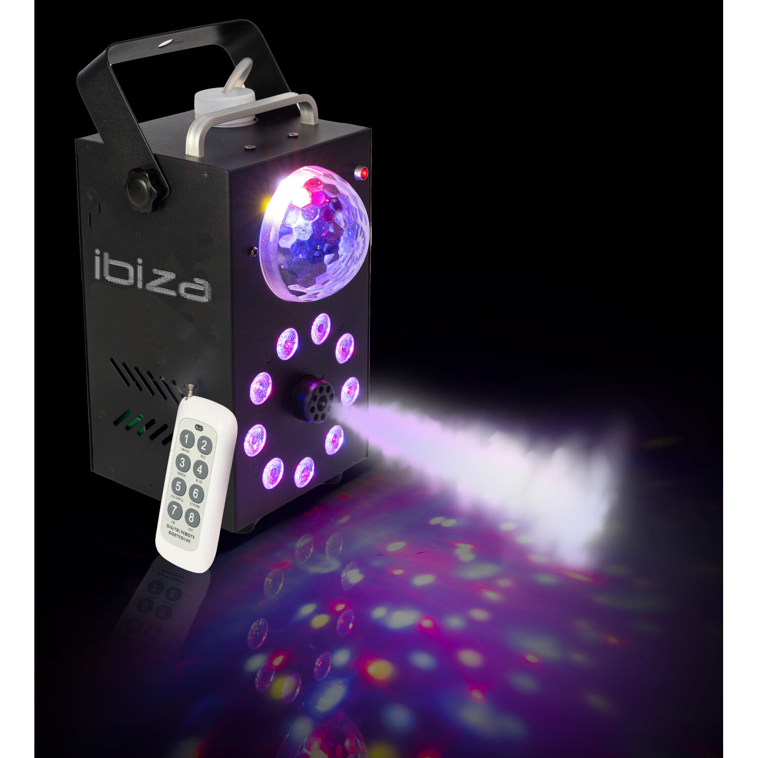 Ibiza Smoke Machine med RGB og Astro Effect