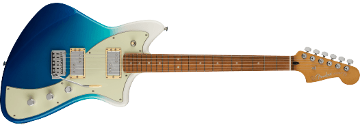 Se Fender Player Plus Meteora HH El-guitar (Belair Blue) hos SoundStoreXL.dk