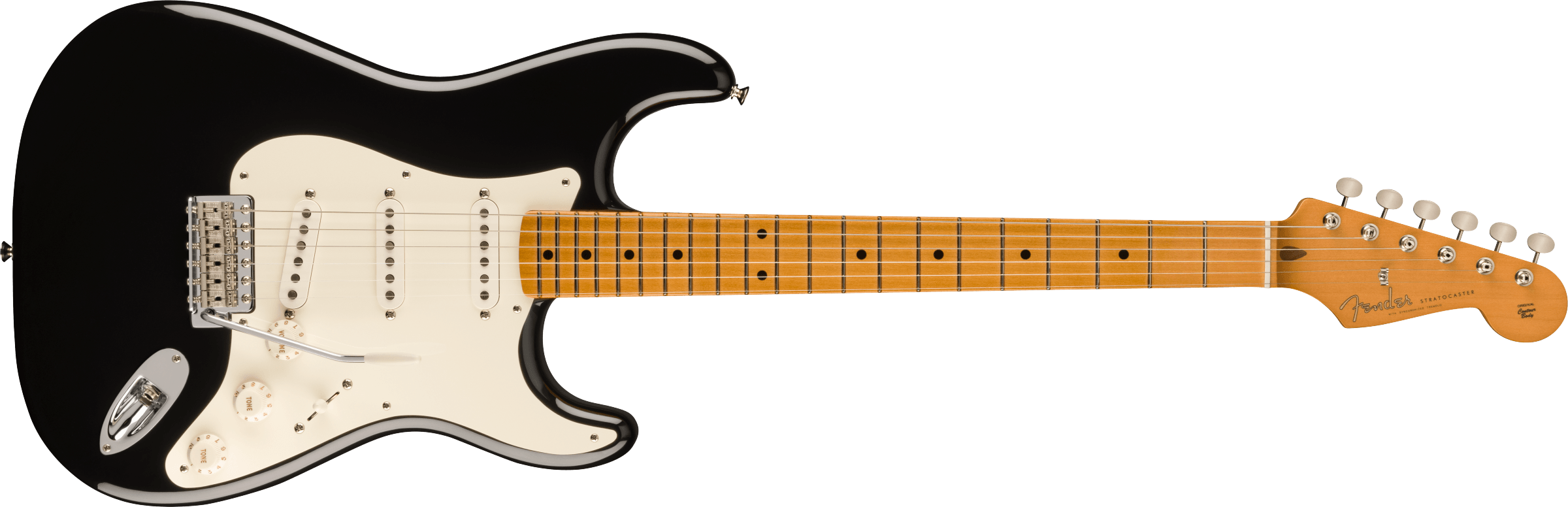 Se Fender Vintera II '50s Stratocaster El-guitar (Sort) hos Drum City