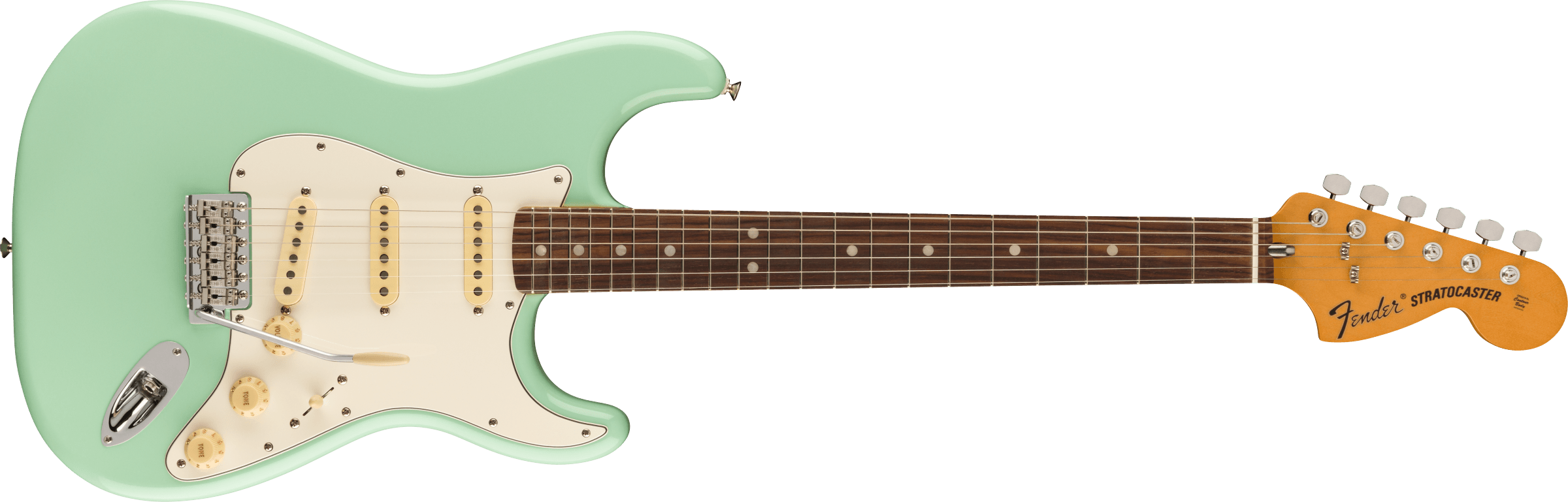 Se Fender Vintera II '70s Stratocaster El-guitar (Surf Green) hos Drum City