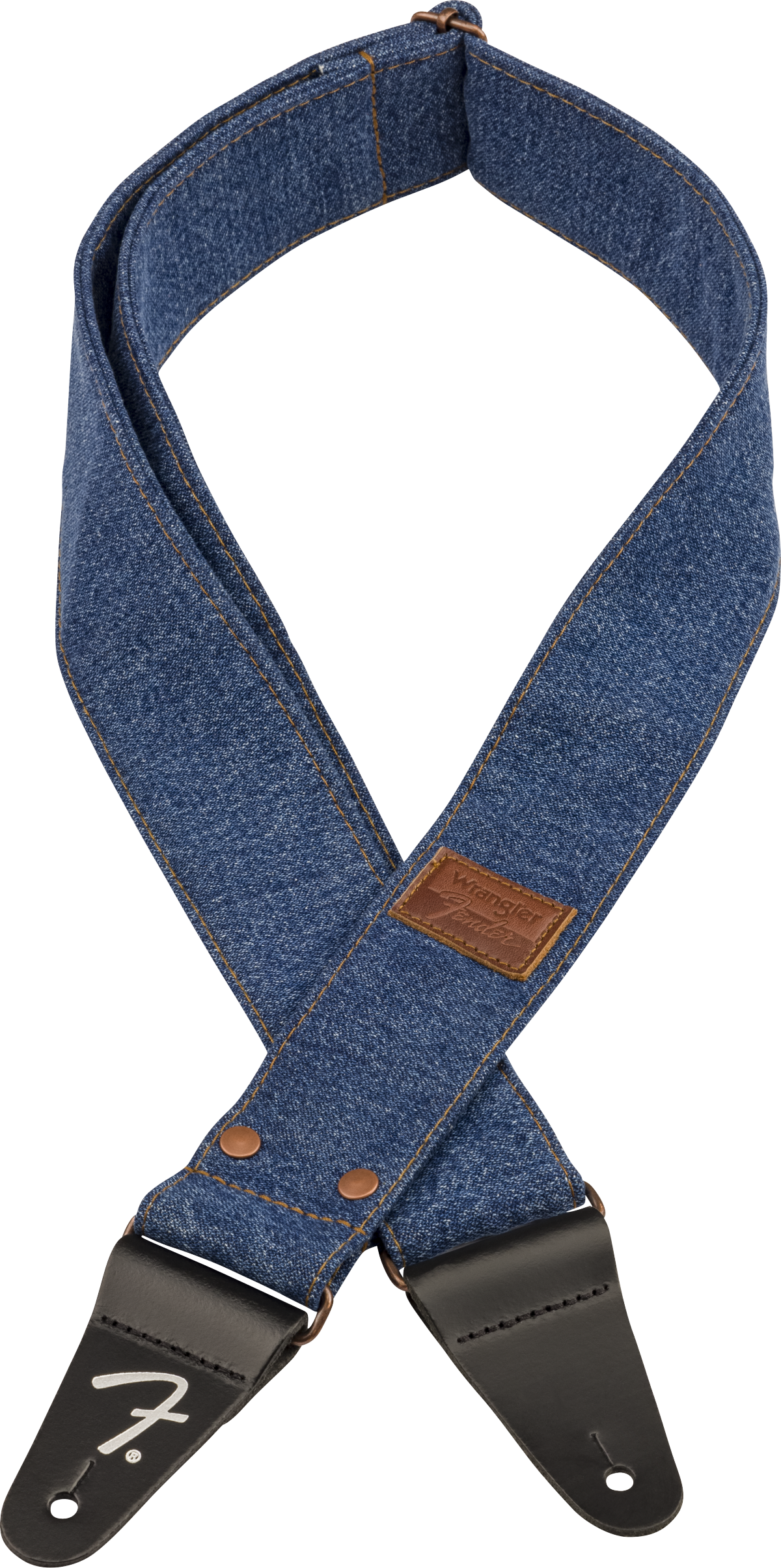 Fender x Wrangler Denim Guitarrem (Indigo, 2")