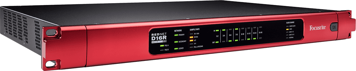 Focusrite RedNet D16R mkII Dante- Interface