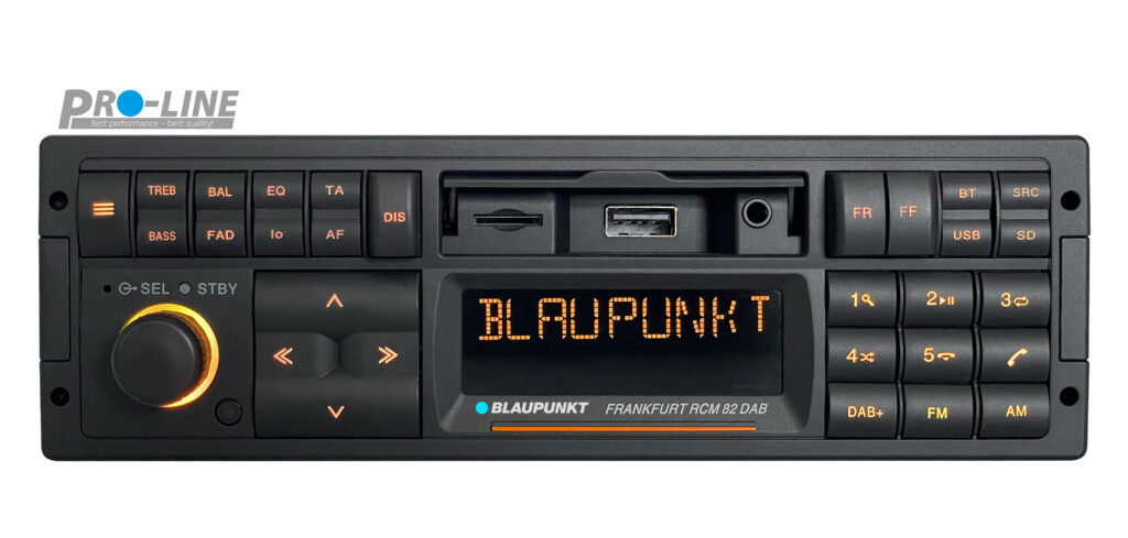 Blaupunkt Frankfurt RCM 82 Bilradio med DAB+ og Bluetooth