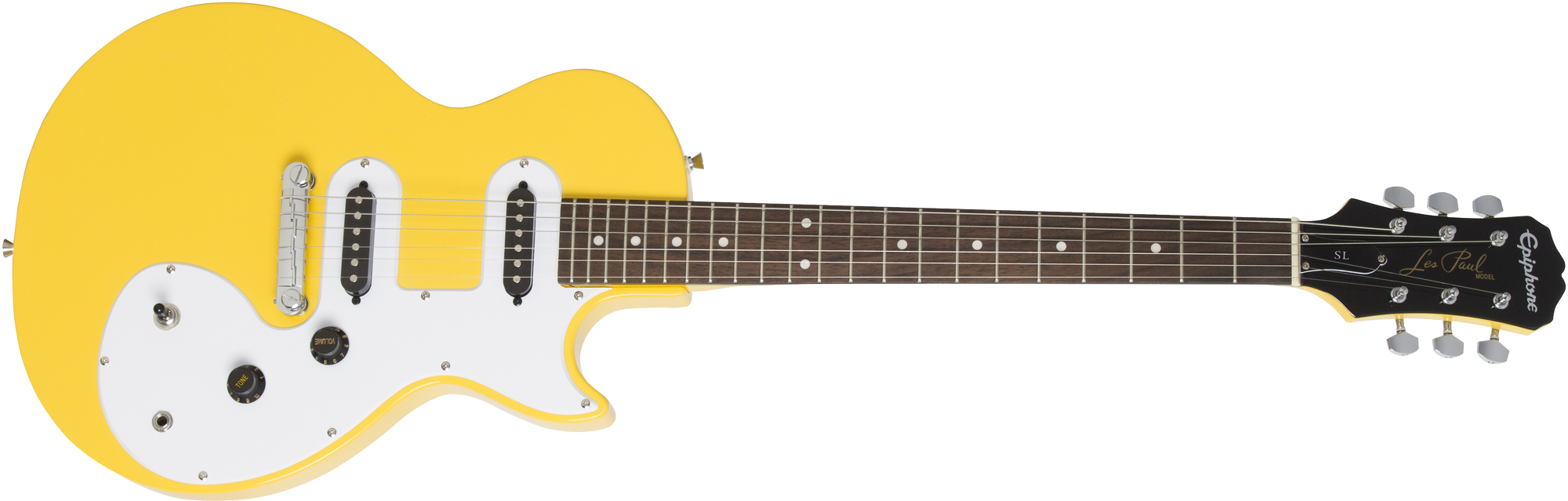 Se Epiphone Les Paul Melody Maker El-guitar (Sunset Yellow) hos Drum City