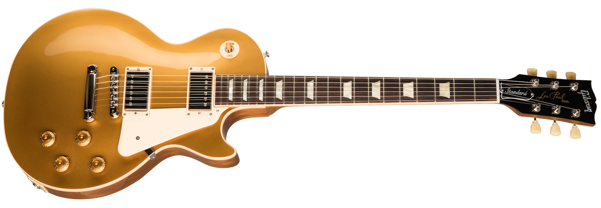6: Gibson Les Paul Standard 50s Elguitar (Goldtop)