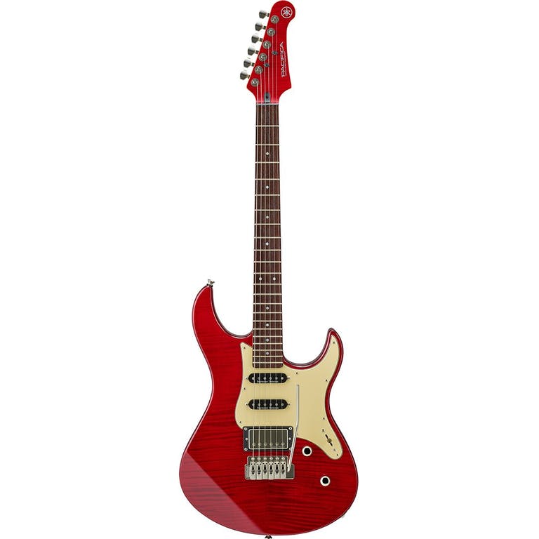 Billede af Yamaha Pacifica El-guitar GPA612VII Flame Maple El-guitar (Fire Red)