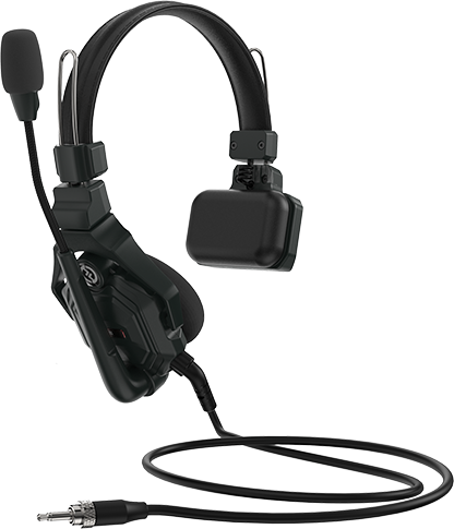Hollyland Solidcom C1 3,5 mm Single-Ear Headset med ledning for HUB
