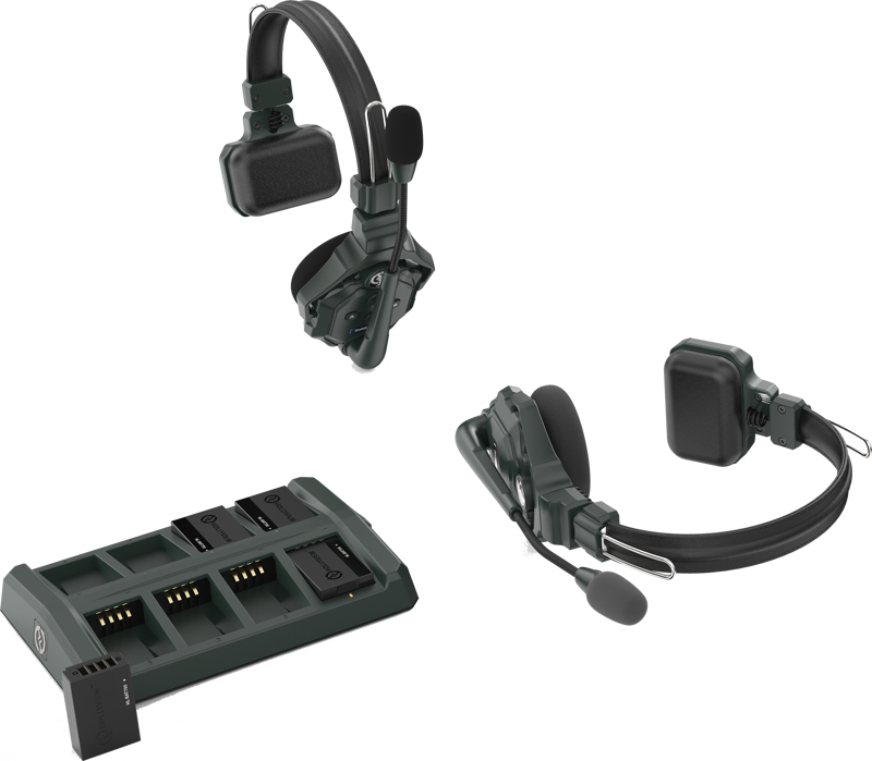 Hollyland Solidcom C1 Full Duplex Wireless Intercom System med 2 headset