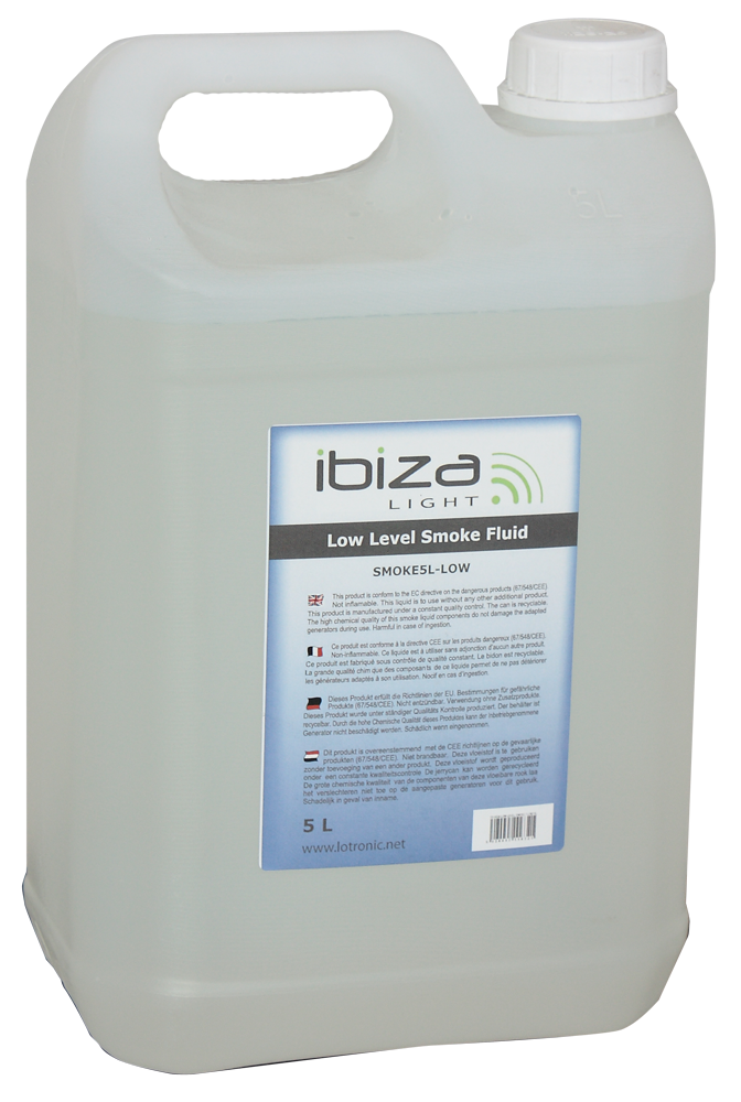 Ibiza smoke liquid, 5 ltr. Low Fog