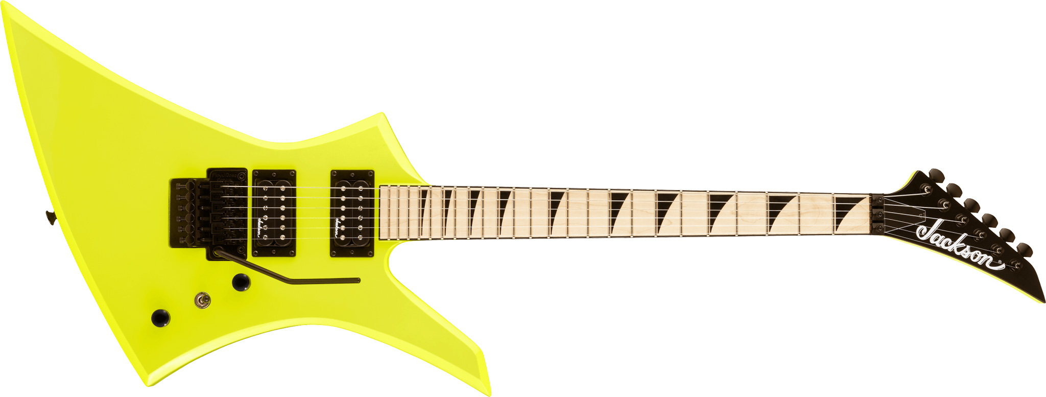 Se Jackson X Series KEXM Kelly El-guitar (Neon Yellow) hos SoundStoreXL.dk