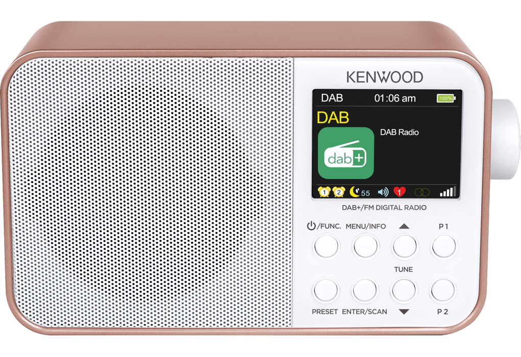 indbildskhed mundstykke tilbage Kenwood CRM30DABR DAB+ Radio (Rose Gold) - DAB+ Radio - Pioneershop.dk