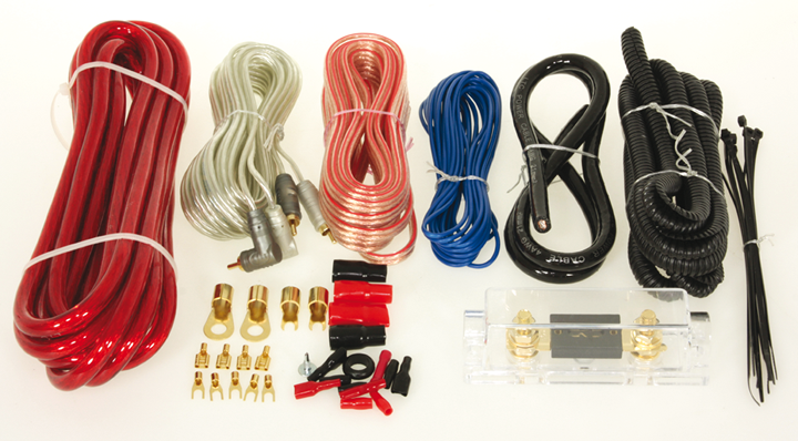 Amplifier cable set 20mm2 - 2 channel